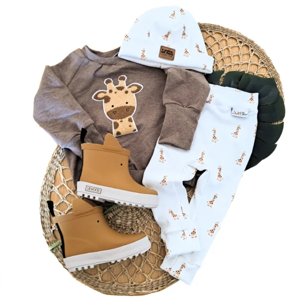 Feinripp Giraffe Outfit