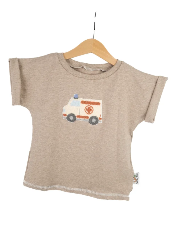 Shirty Krankenwagen-Patch sand 86/92