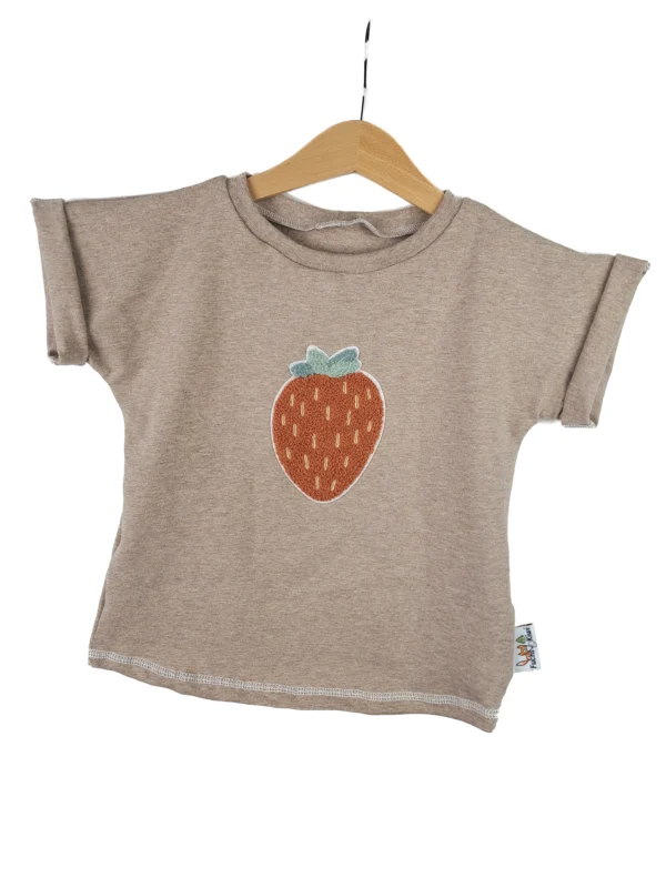 Shirty Erdbeere-Patch sand 86/92