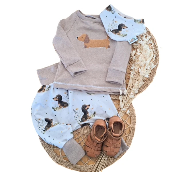 Dackelliebling-Patch Outfit