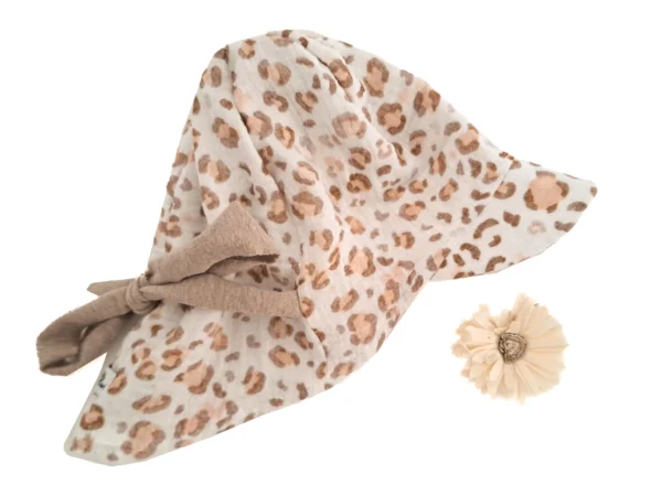 Sommerhut Musselin Leo creme